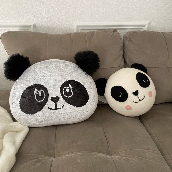 justice panda pillow